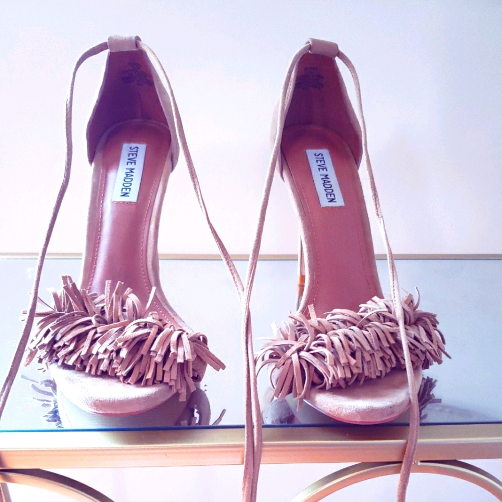 Steve Madden Fringe Heels